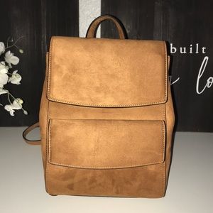 leather mini backpack
